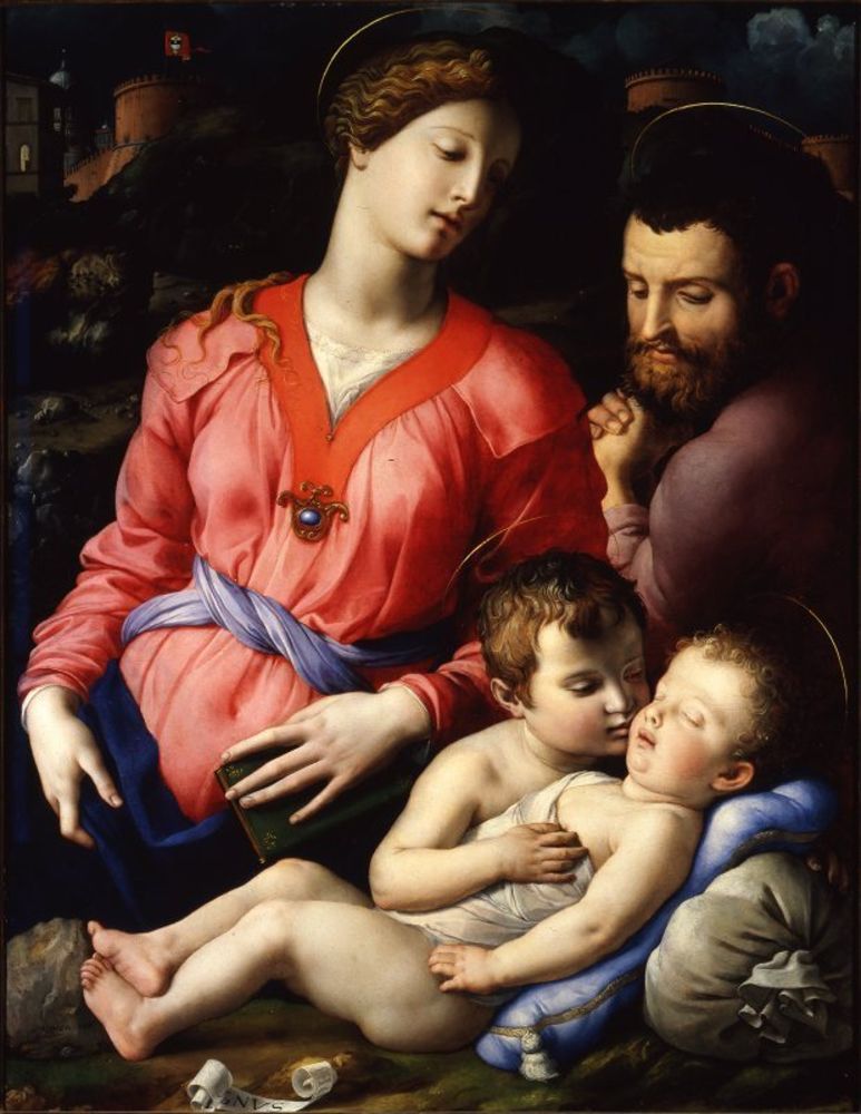 Bronzino - Sacra famiglia Panciatichi or Madonna Panciatichi.jpg
